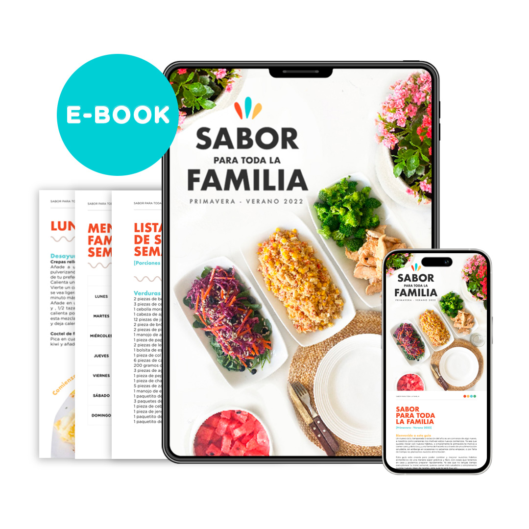 e-book: Sabor para toda la familia (Nuevo Reto: "Primavera-verano") 1 e-book: Sabor para toda la familia (Nuevo Reto: "Primavera-verano")