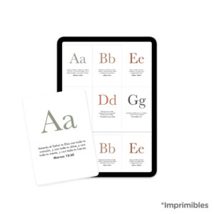 Versículos de la biblia (imprimibles)